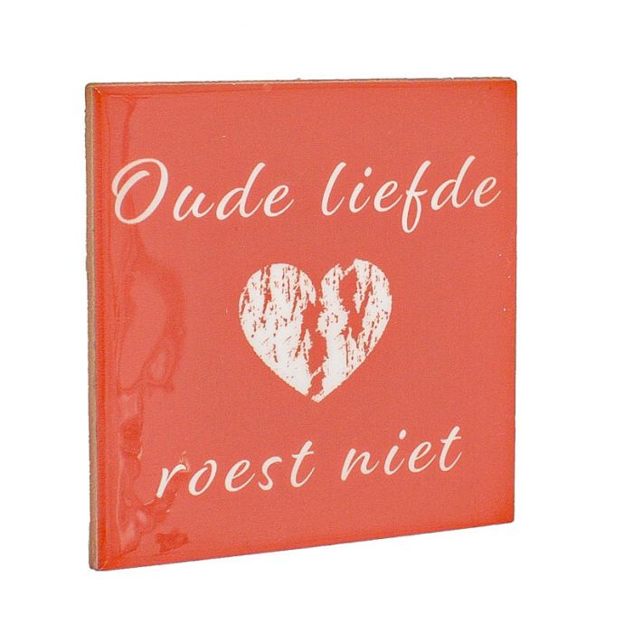 Tegeltje - Oude liefde