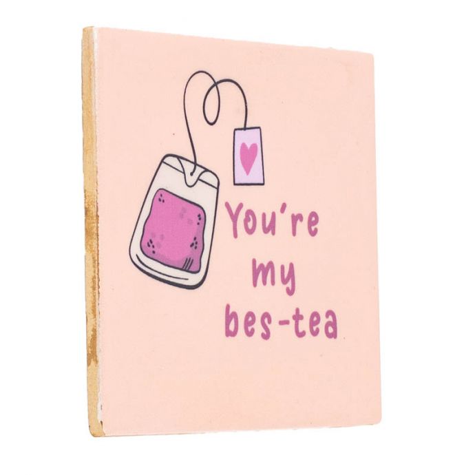 Tegeltje - Bes-tea
