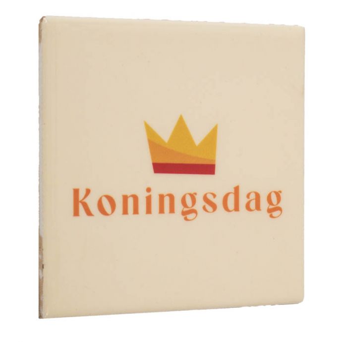 Tegeltje - Koningsdag