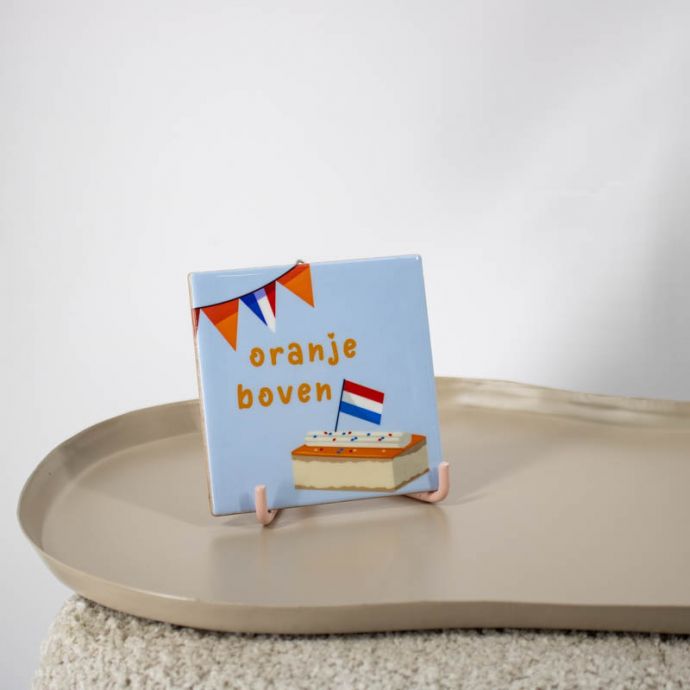 Tegeltje - Oranje boven