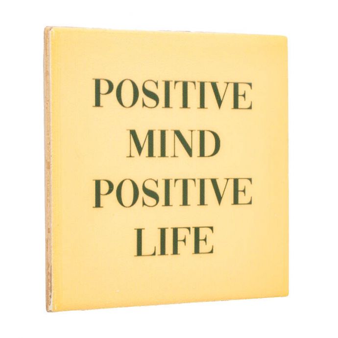 Tegeltje - Positive minds