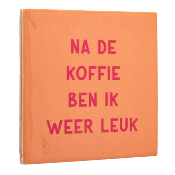 Tegeltje - Na de koffie