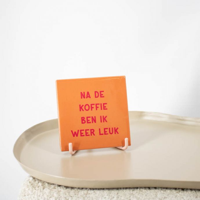 Tegeltje - Na de koffie