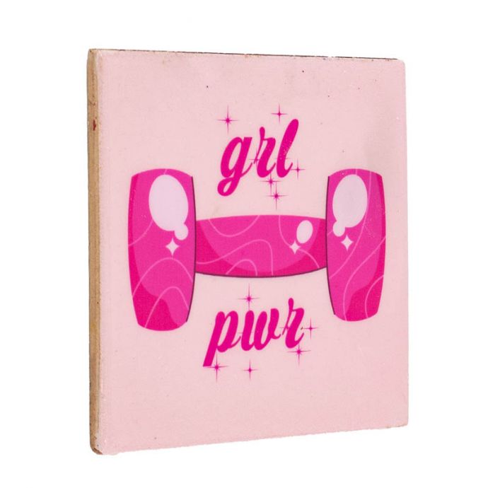 Tegeltje - Girl power 