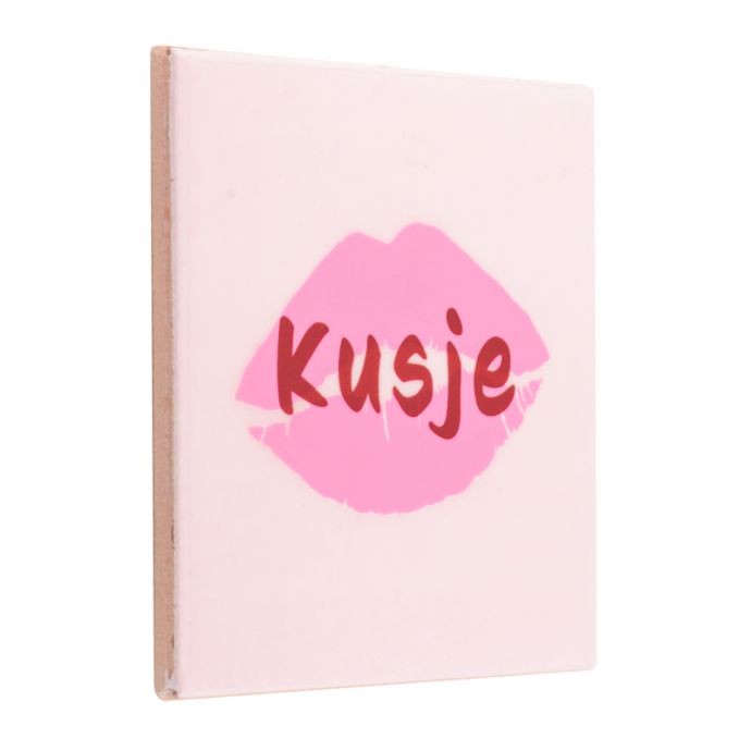 Tegeltje - Kusje