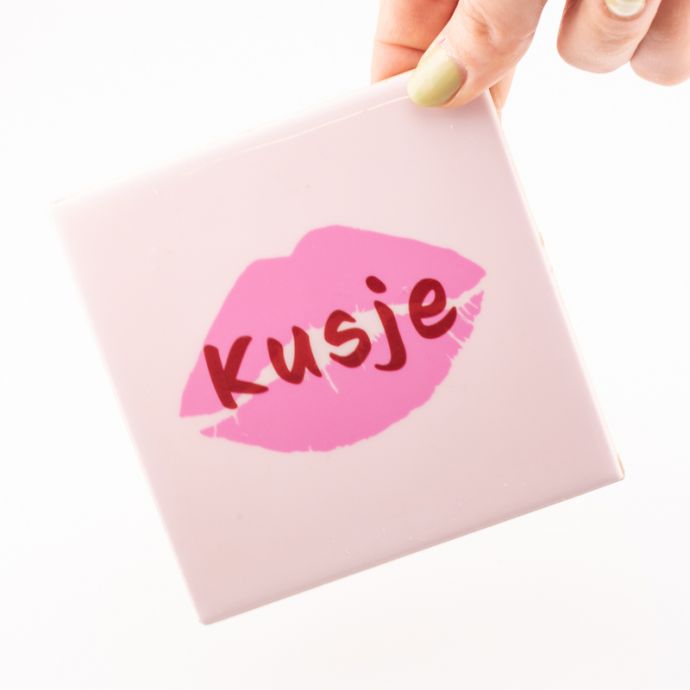 Tegeltje - Kusje