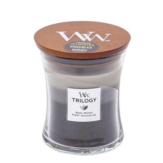 WoodWick Candle Trilogy Warm Woods