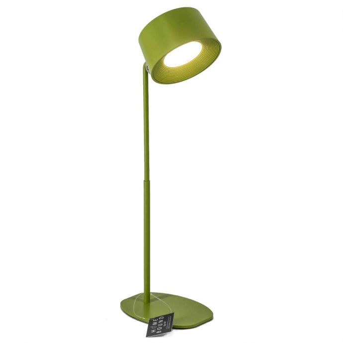 Bureaulamp Design LED op accu groen
