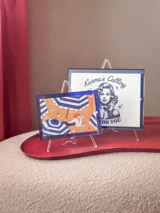 Fotolijst Art blauw