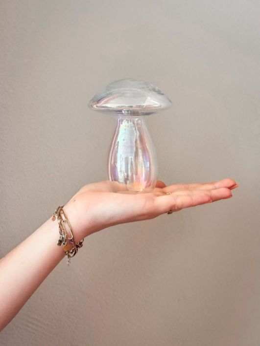Glazen paddenstoel Halo