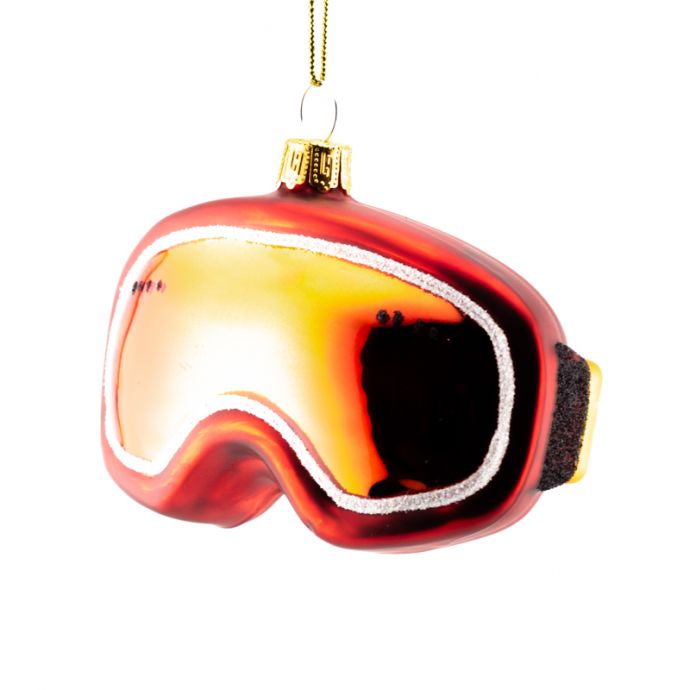 Kerstbal skibril