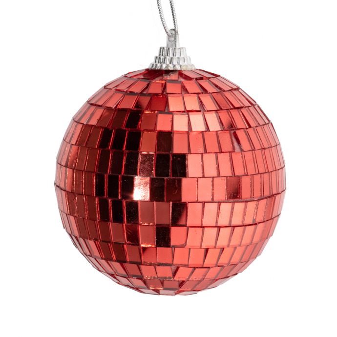 Set van 6 Discobal rood