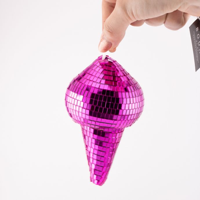 Kersthanger Discobal Pegel fuchsia