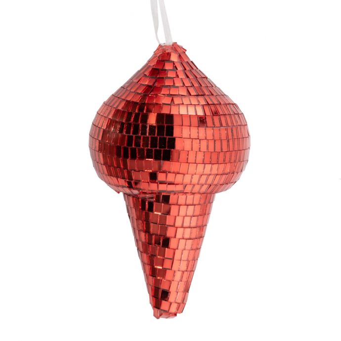 Kersthanger Discobal Pegel rood