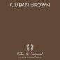 Pure & Original Traditional Paint Eggshell Cuban brown