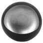  Vaas / kandelaar 'Egg' zwart met zilver