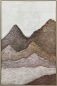 Schilderij handgeschilderd bergen abstract 