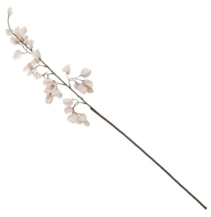 Kunst bloesemtak Koelreuteria 106cm off-white