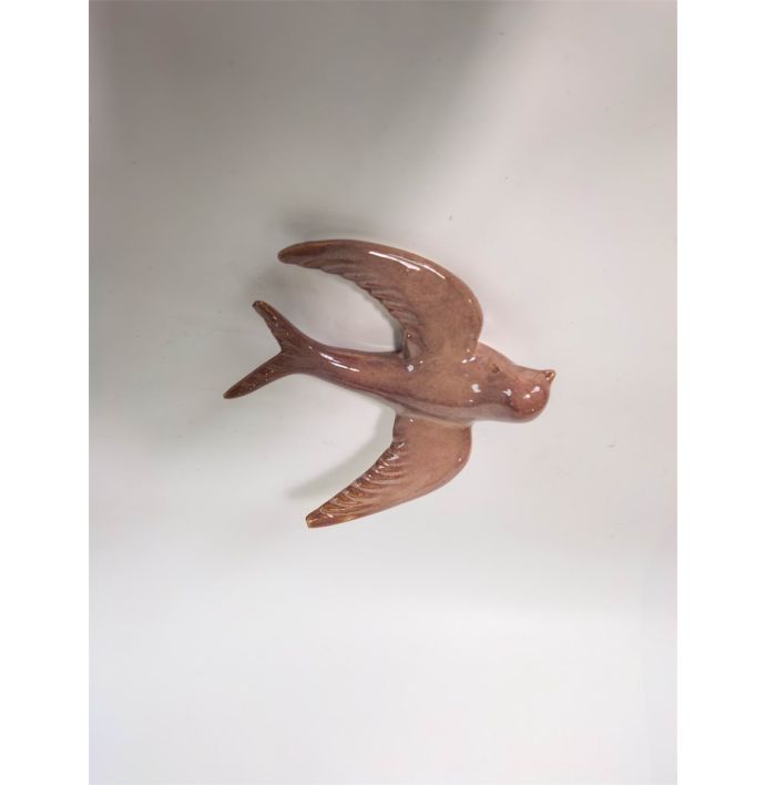 Wanddecoratie vogel Vela sandstone