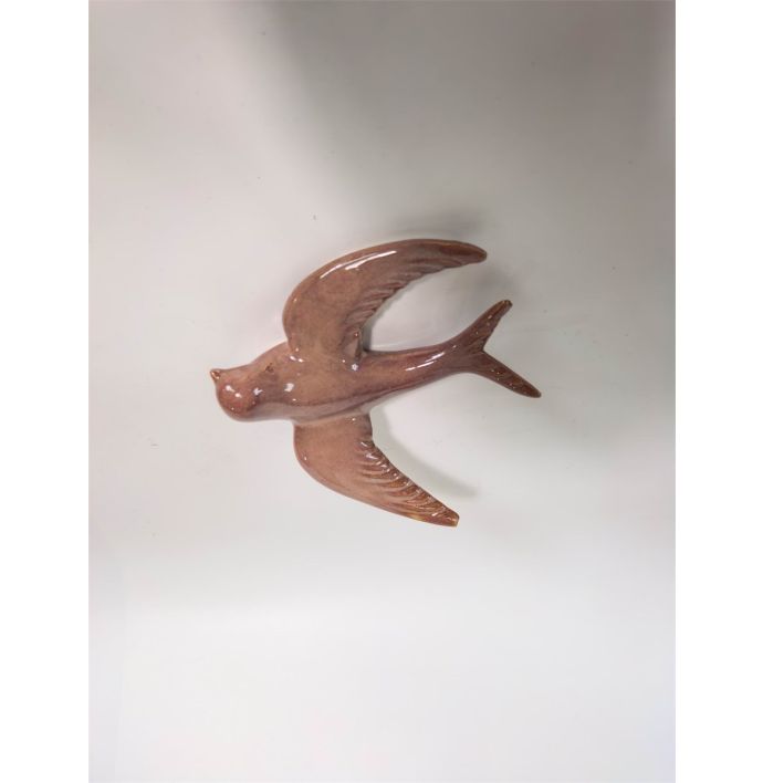 Wanddecoratie vogel Bela sandstone