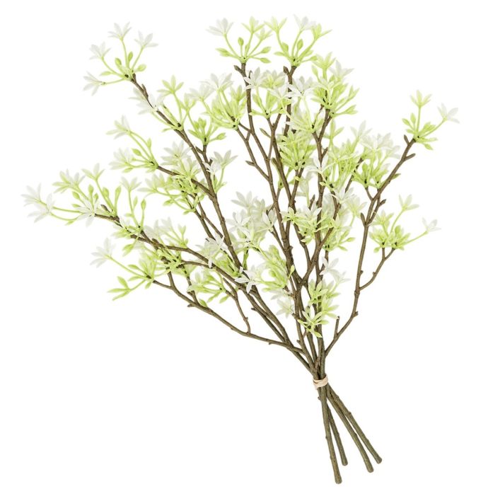 Set van 3 bloesemtakken 57cm off-white