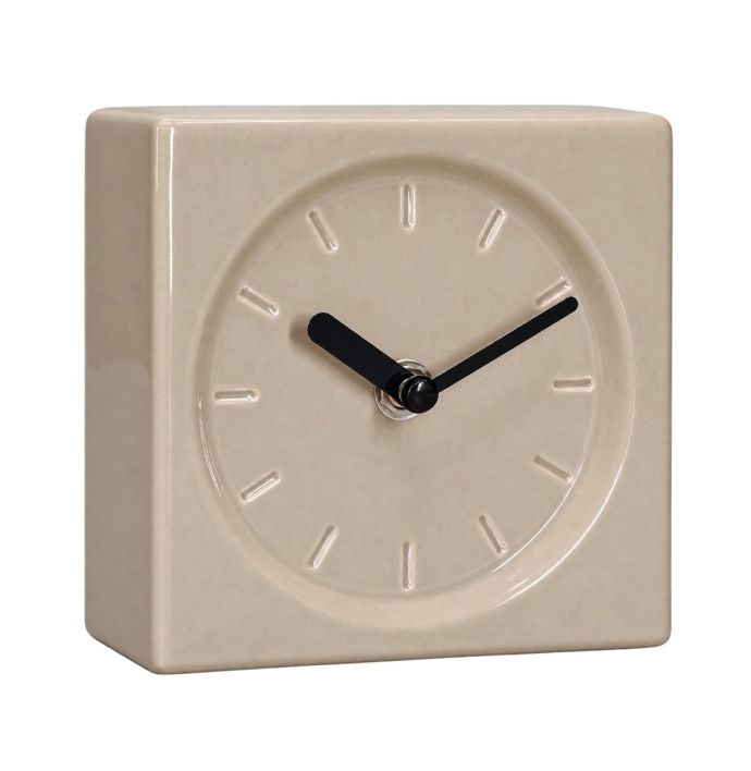 Tafelmodel klok Kubo Mocha