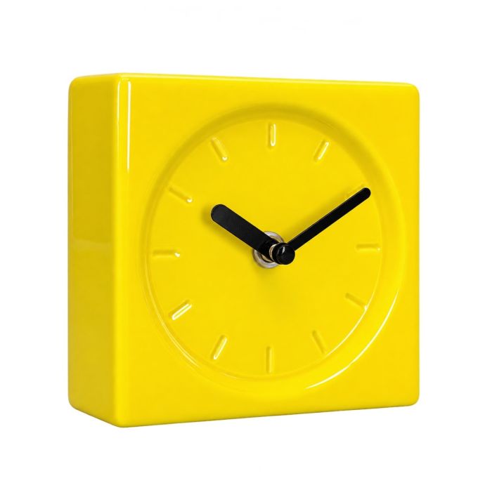 Tafelmodel klok Kubo Lemon
