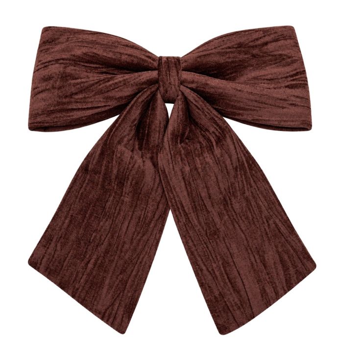 Stoffen strik Liva 45cm bruin