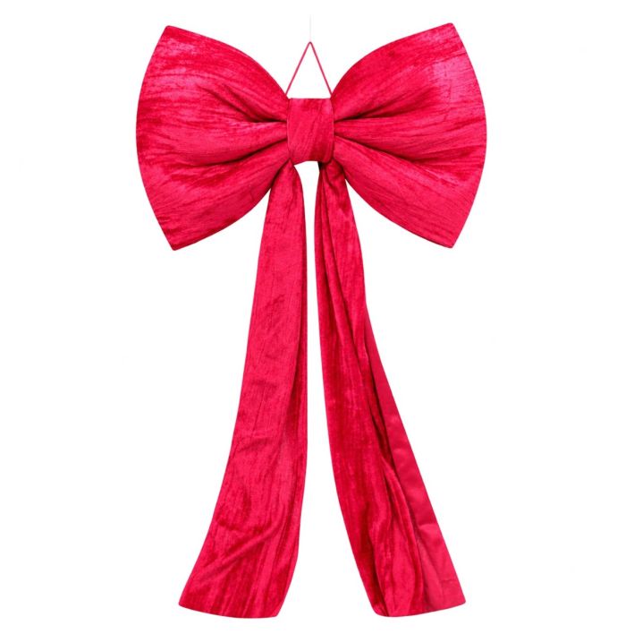 Stoffen strik Kiki 50x200cm rood