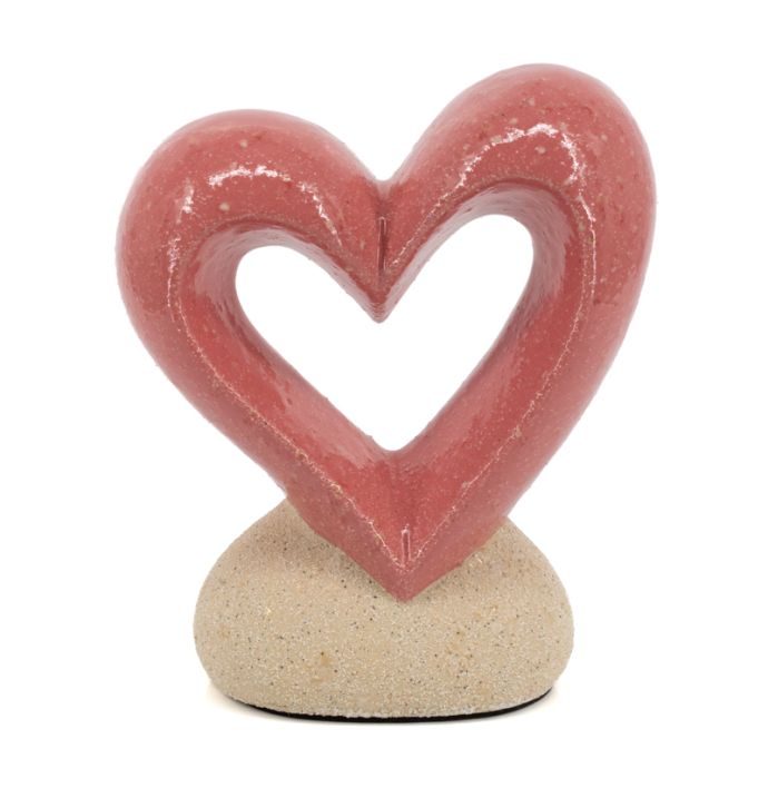 Aardewerk ornament heart Kokoro