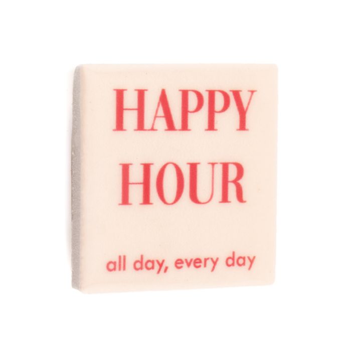 Magneettegeltje Happy Hour