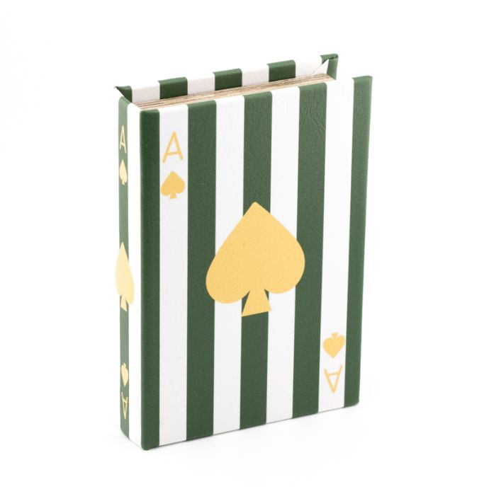 Opbergboek koffietafel Ace of Spades 13,5x9,5cm
