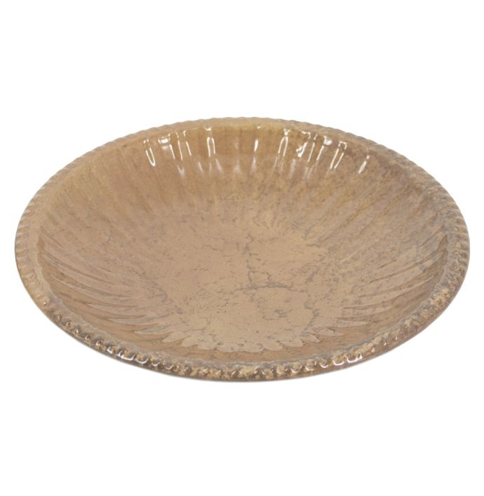 Metalen tray peach