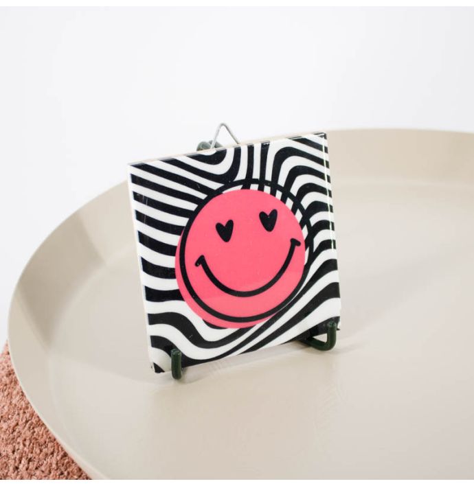 Tegeltje Smiley heart
