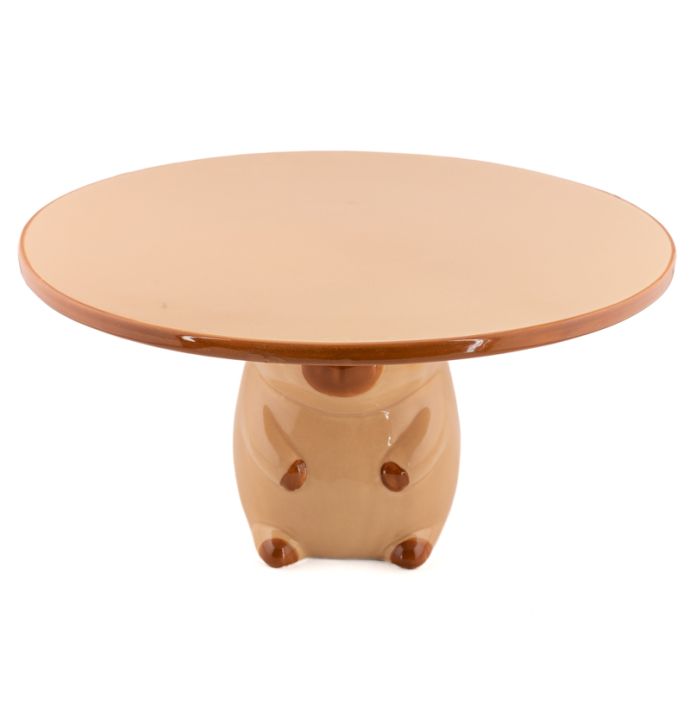 Cake plateau capybara