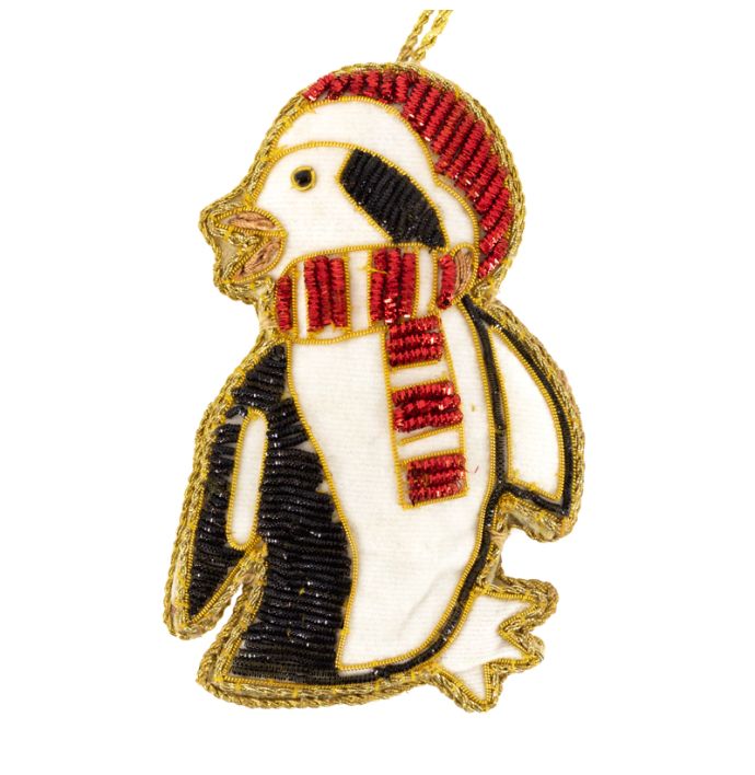 Hanger met kralen Pinguin