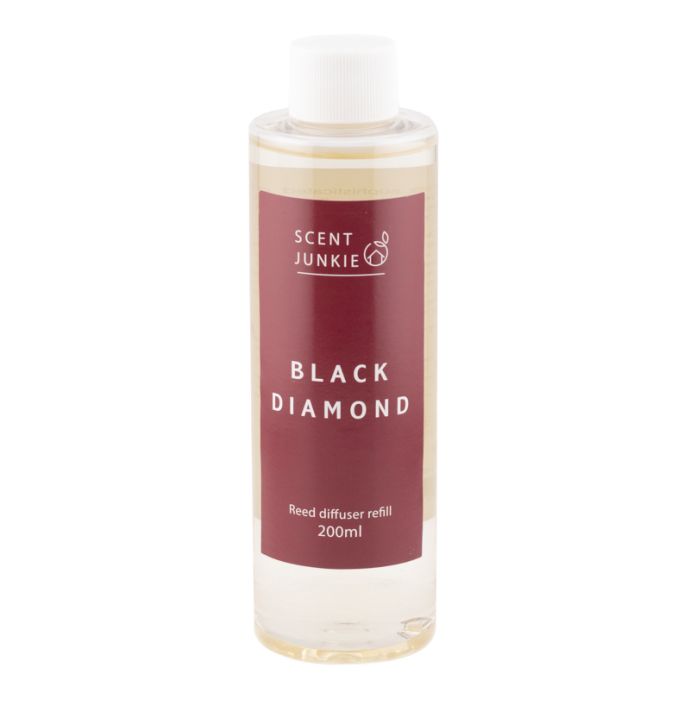 Geurdiffuser refill 200ml black diamond