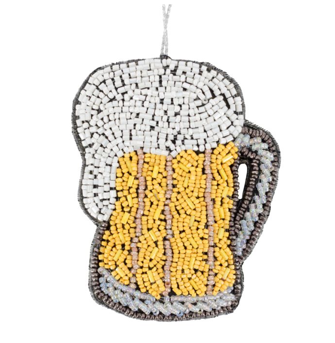 Hanger met kralen Bier