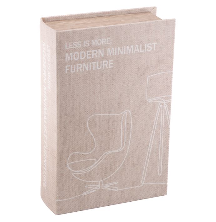 Opbergboek Modern Minimalist 27x18cm