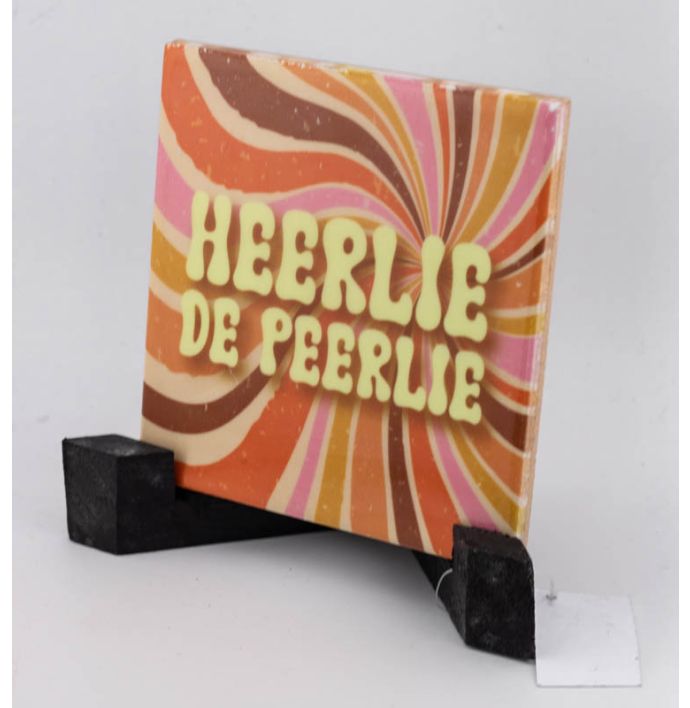 Tegeltje Heerlie de peerlie