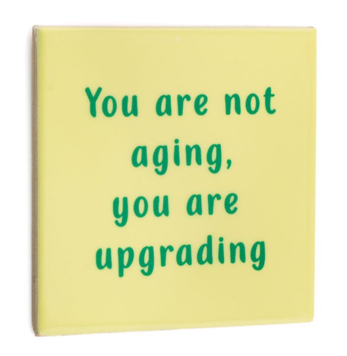 Tegeltje not aging, upgrading