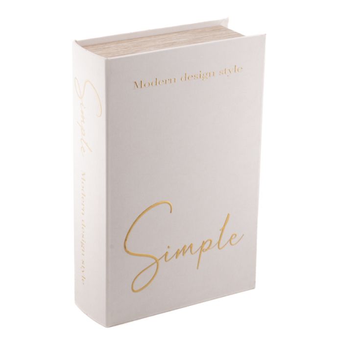 Opbergboek Simple 27x18cm