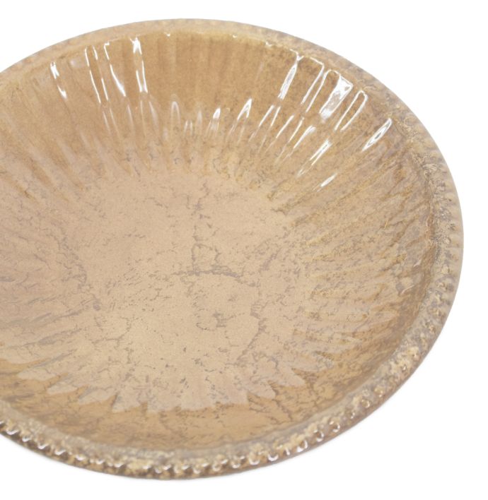 Metalen tray peach