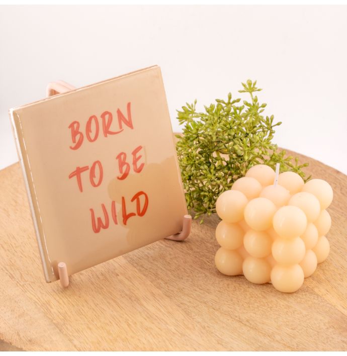 Tegeltje born to be wild