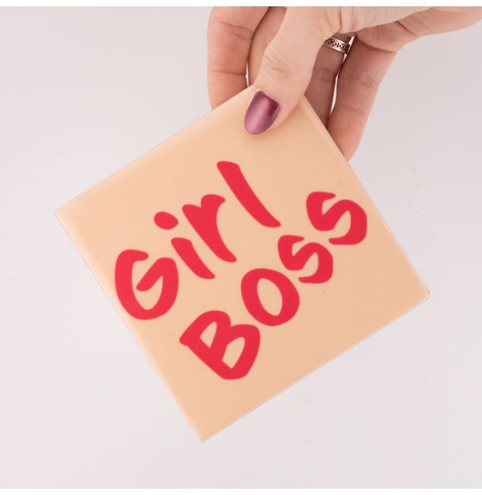 Tegeltje girlboss