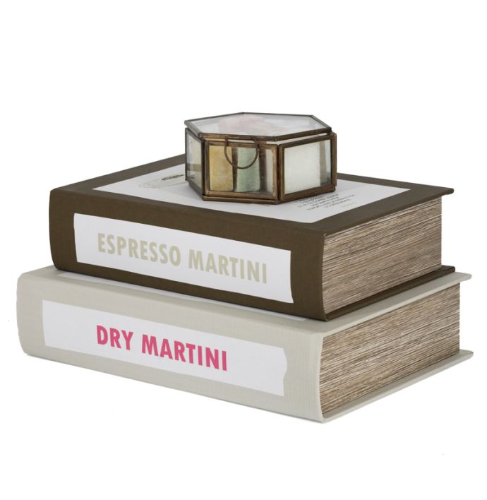 Opbergboek Espresso Martini 27x18cm