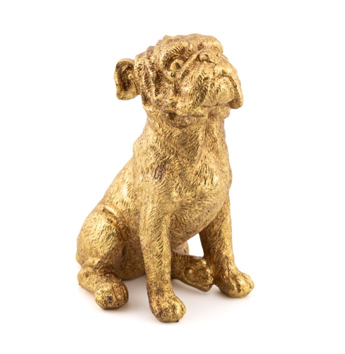 Ornament Wuff hond goud
