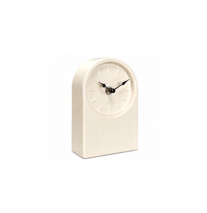 Tafelmodel klok Linea Ivory
