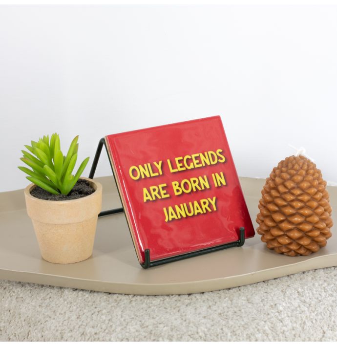 Tegeltje januari