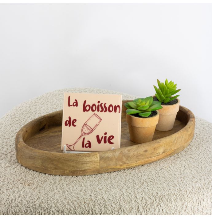 Tegeltje la boisson de la vie